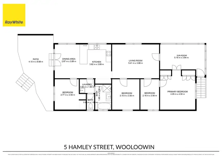 Floorplan of Homely house listing, 5 Hamley Street, Wooloowin QLD 4030