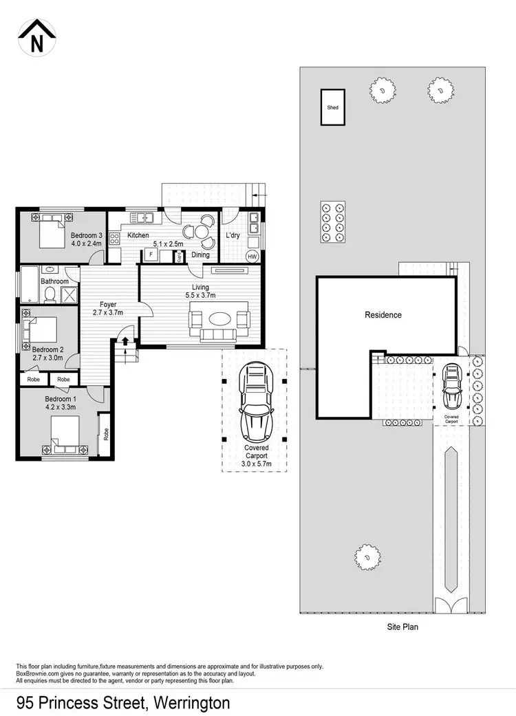 Floorplan of Homely house listing, 95 Princess Street, Werrington NSW 2747