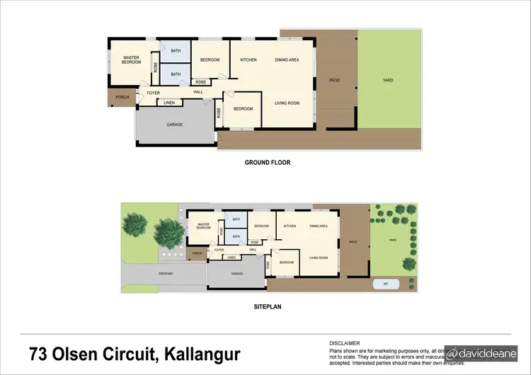 Floorplan of Homely house listing, 73 Olsen Circuit, Kallangur QLD 4503