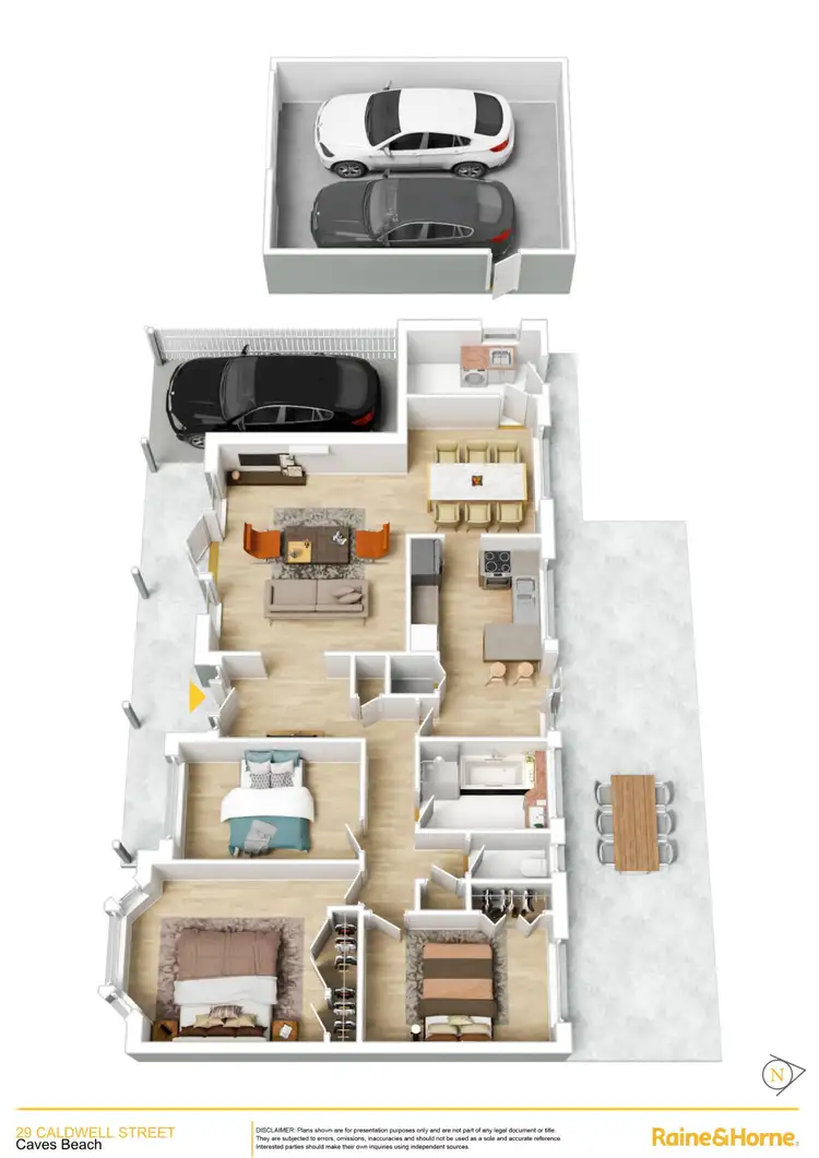Floorplan of Homely house listing, 29 Caldwell Street, Caves Beach NSW 2281