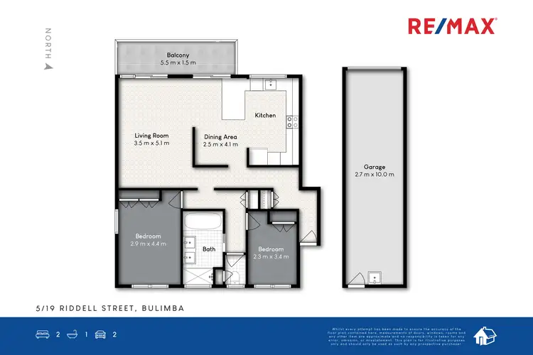 Floorplan of Homely apartment listing, 5/19 Riddell Street, Bulimba QLD 4171