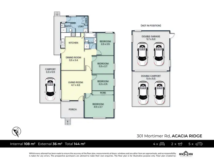 Floorplan of Homely house listing, 301 Mortimer Road, Acacia Ridge QLD 4110