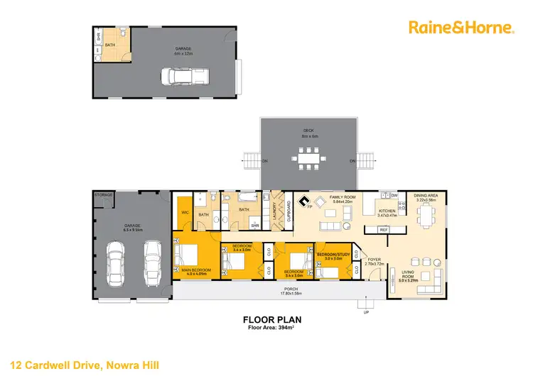 Floorplan of Homely house listing, 12 Cardwell Drive, Nowra Hill NSW 2540