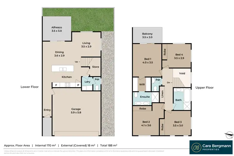 Floorplan of Homely townhouse listing, 16/38 Creekside Terrace, Albany Creek QLD 4035