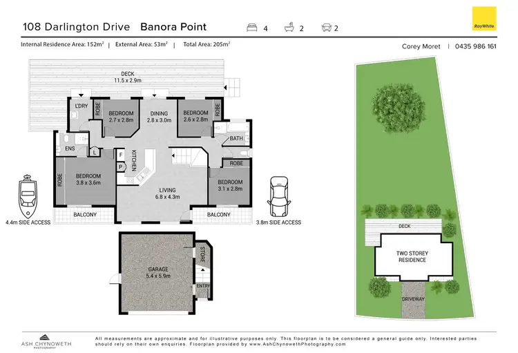 Floorplan of Homely house listing, 108 Darlington Drive, Banora Point NSW 2486