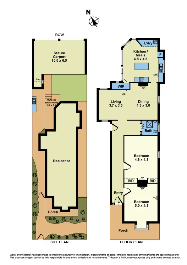 Floorplan of Homely house listing, 90 Cecil Street, Williamstown VIC 3016