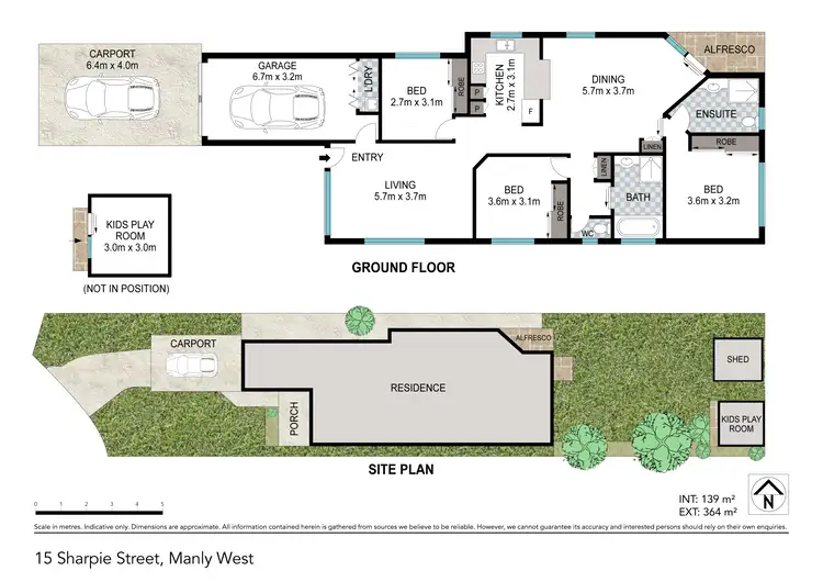 Floorplan of Homely house listing, 15 Sharpie Street, Manly West QLD 4179