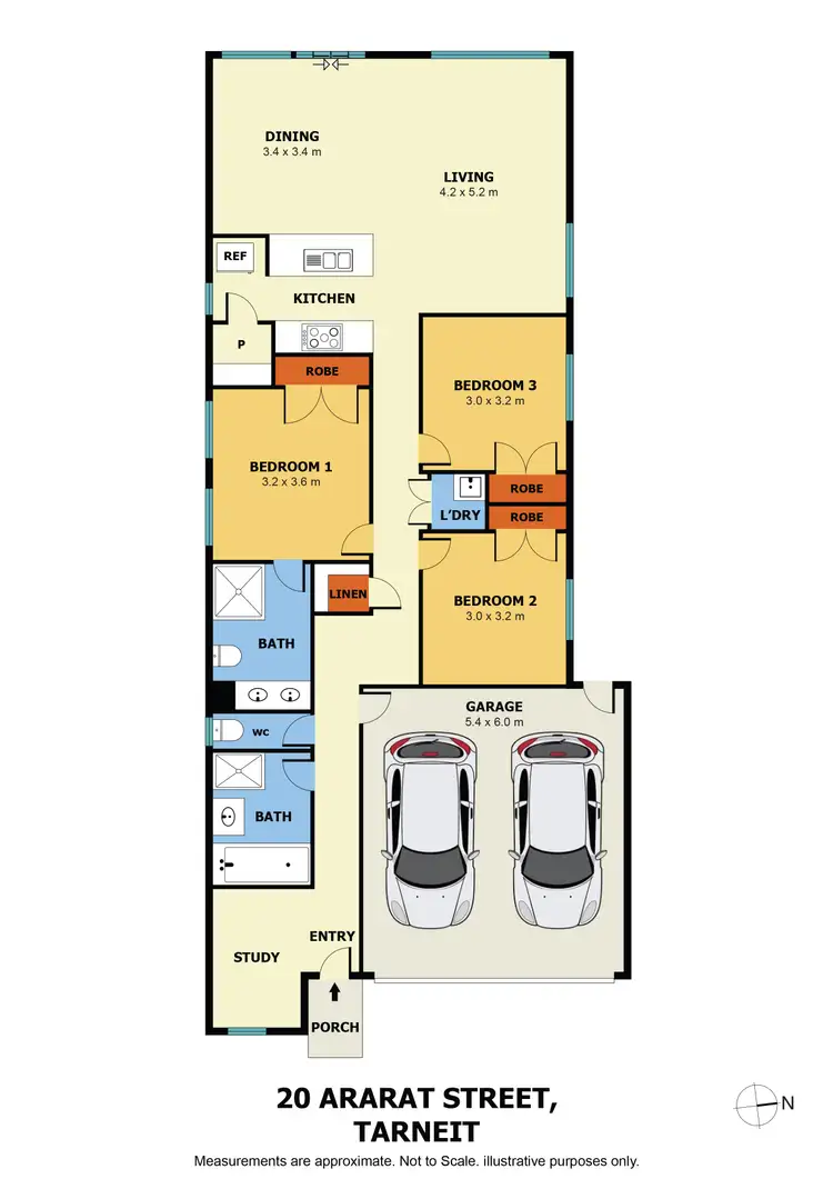 Floorplan of Homely house listing, 20 Ararat Street, Tarneit VIC 3029