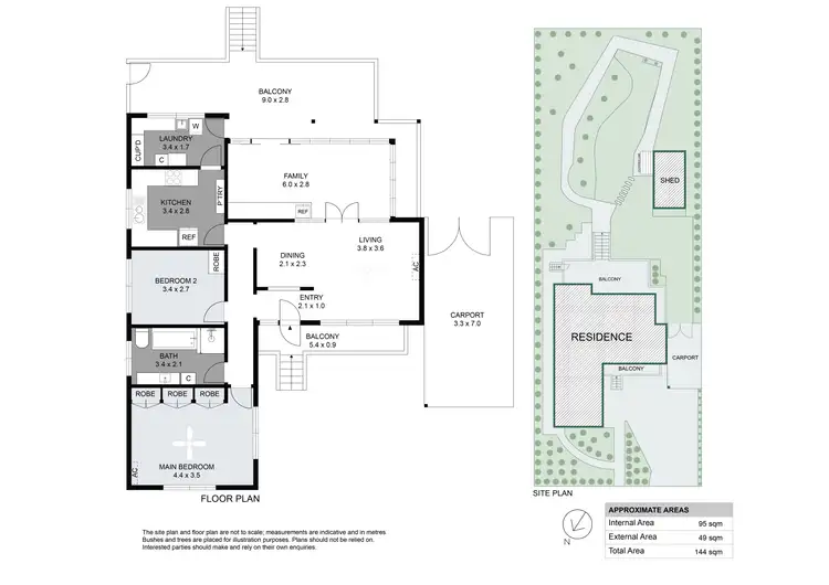 Floorplan of Homely house listing, 105 Allenby Road, Wellington Point QLD 4160