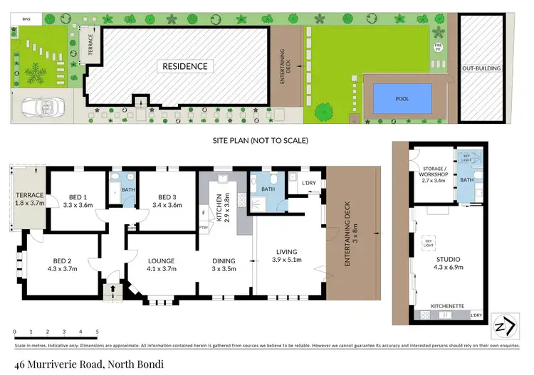 Floorplan of Homely house listing, 46 Murriverie Road, North Bondi NSW 2026