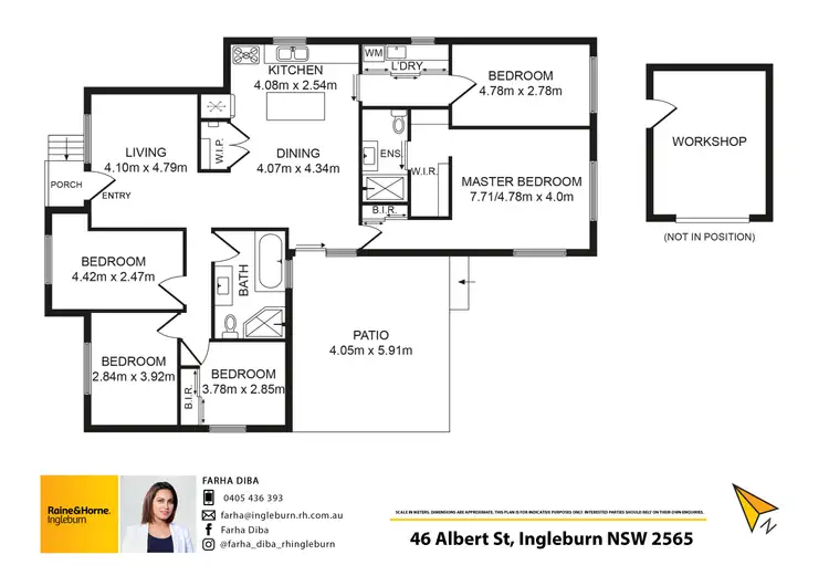 Floorplan of Homely house listing, 46 Albert Street, Ingleburn NSW 2565