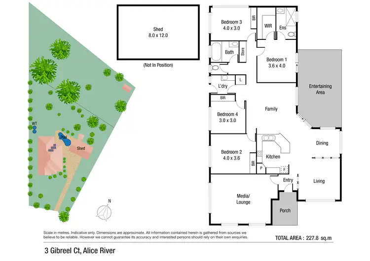 Floorplan of Homely house listing, 3 Gibreel Court, Alice River QLD 4817