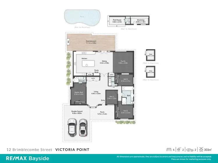 Floorplan of Homely house listing, 12 Brimblecombe Street, Victoria Point QLD 4165