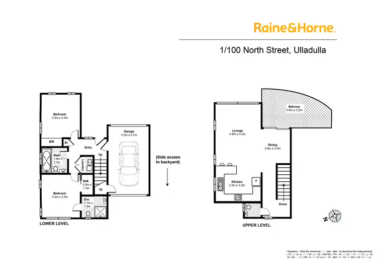 Floorplan of Homely townhouse listing, 1/100 North Street, Ulladulla NSW 2539