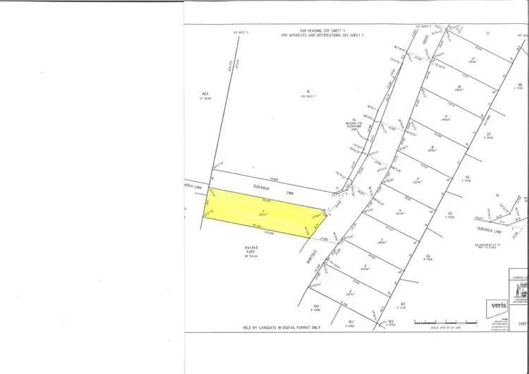 Floorplan of Homely land listing, 136 (Lot 1) Bortolo Drive, Greenfields WA 6210