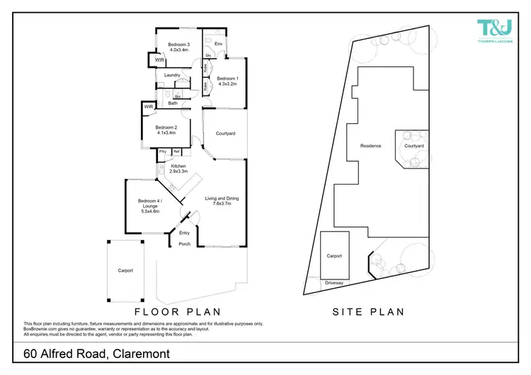 Floorplan of Homely house listing, 60 Alfred Road, Claremont WA 6010