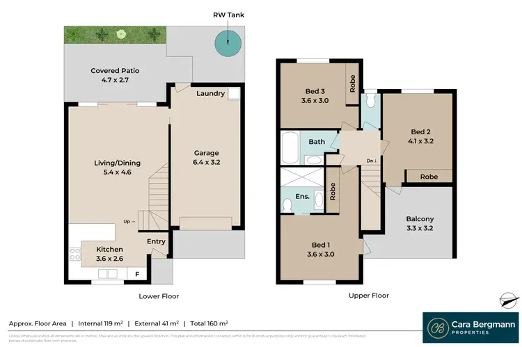 Floorplan of Homely townhouse listing, 2/27 Grasspan Street, Zillmere QLD 4034