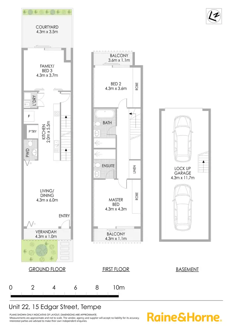 Floorplan of Homely townhouse listing, 22/15-25 Edgar Street, Tempe NSW 2044