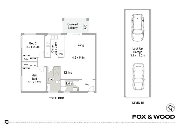 Floorplan of Homely apartment listing, 33/28-34 Leonay Street, Sutherland NSW 2232
