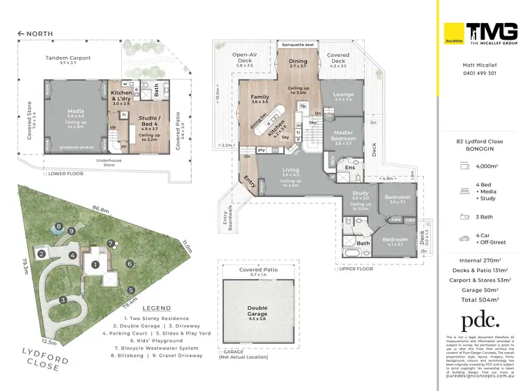 Floorplan of Homely house listing, 82 Lydford Close, Bonogin QLD 4213