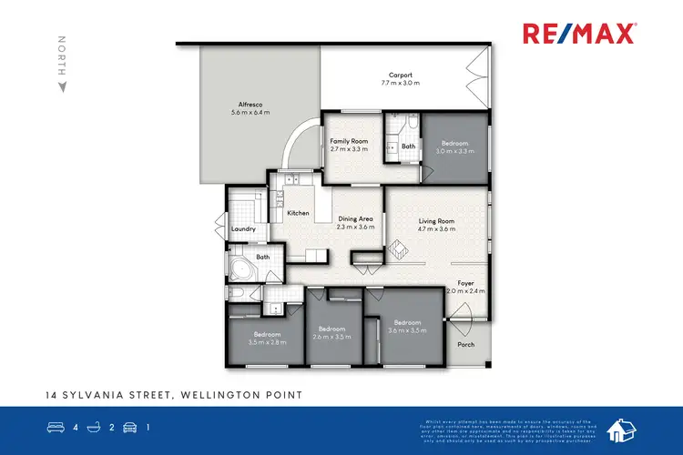 Floorplan of Homely house listing, 14 Sylvania Street, Wellington Point QLD 4160