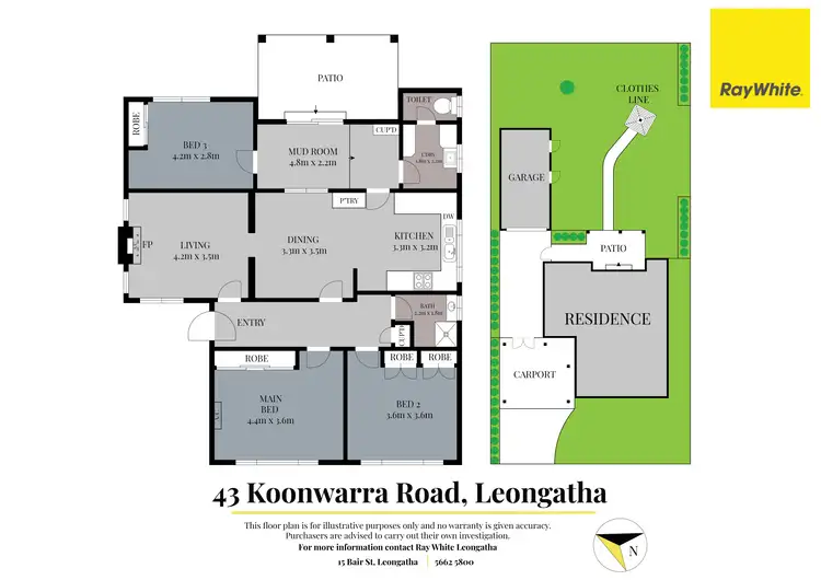 Floorplan of Homely house listing, 43 Koonwarra Road, Leongatha VIC 3953