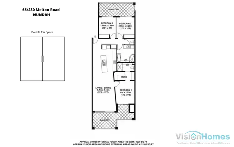 Floorplan of Homely unit listing, 65/230 Melton Road, Nundah QLD 4012