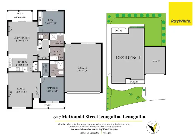 Floorplan of Homely unit listing, 9/17 MacDonald Street, Leongatha VIC 3953