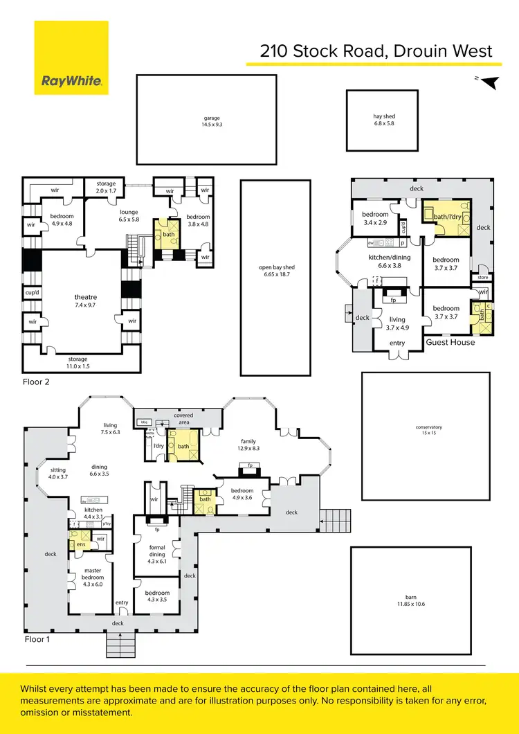 Floorplan of Homely rural property listing, 210 Stocks Road, Drouin West VIC 3818