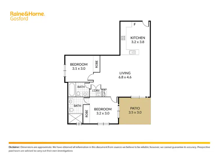 Floorplan of Homely unit listing, 22/75-77 Faunce Street West, Gosford NSW 2250