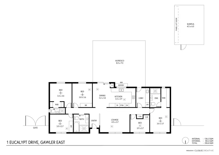 Floorplan of Homely house listing, 1 Eucalypt Drive, Gawler East SA 5118