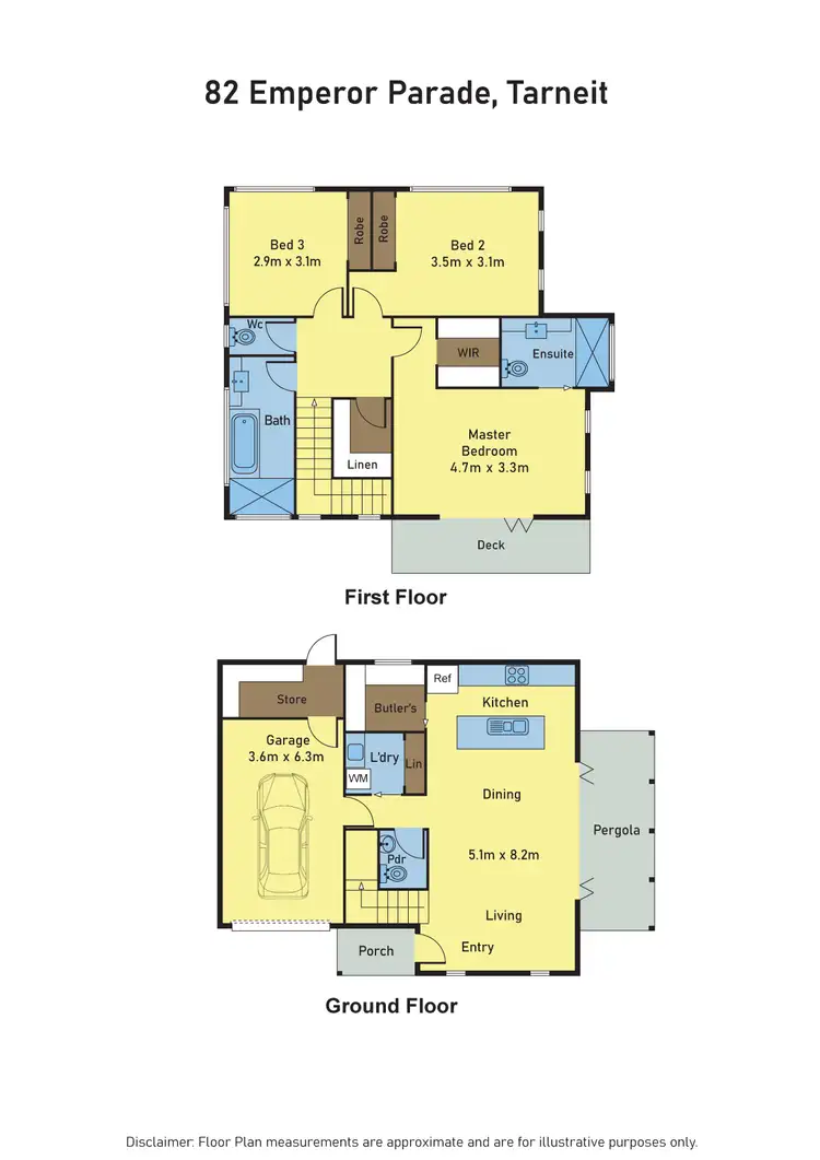 Floorplan of Homely house listing, 82 Emperor Parade, Tarneit VIC 3029