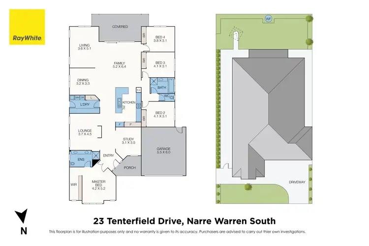 Floorplan of Homely house listing, 23 Tenterfield Drive, Narre Warren South VIC 3805
