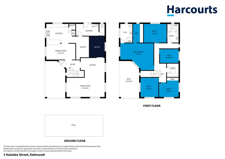 Floorplan of Homely house listing, 3 Haimlee Street, Kelmscott WA 6111