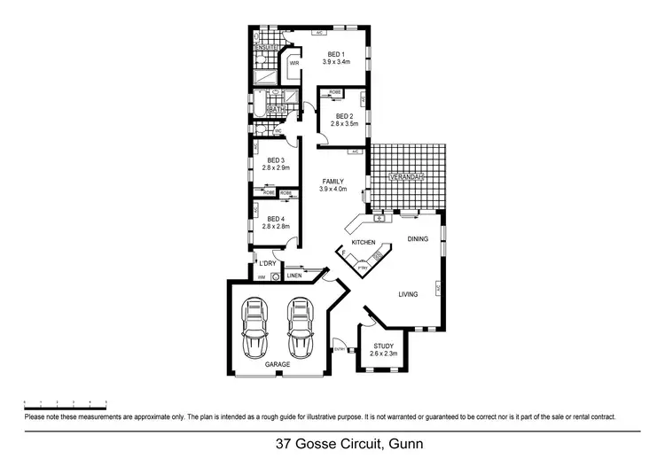 Floorplan of Homely house listing, 37 Gosse Circuit, Gunn NT 832