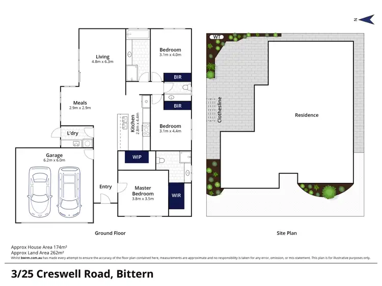Floorplan of Homely unit listing, 3/25 Creswell Road, Bittern VIC 3918