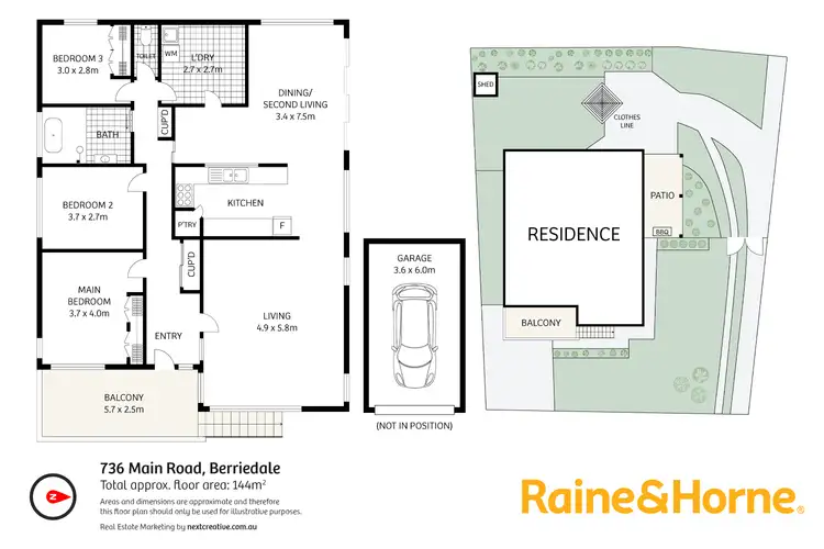 Floorplan of Homely house listing, 736 Main Road, Berriedale TAS 7011