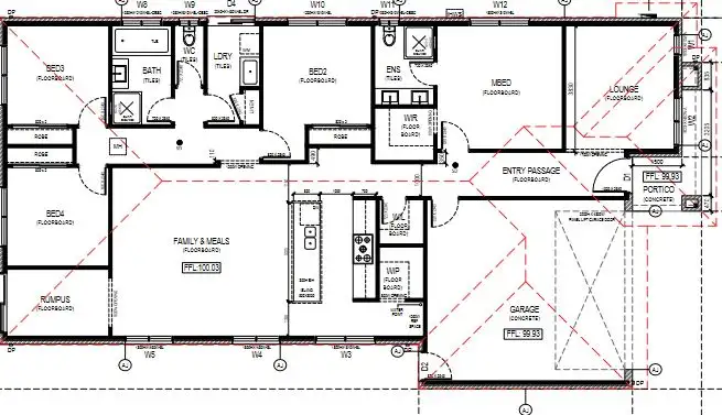 Floorplan of Homely house listing, 93 Medallion Boulevard, Tarneit VIC 3029