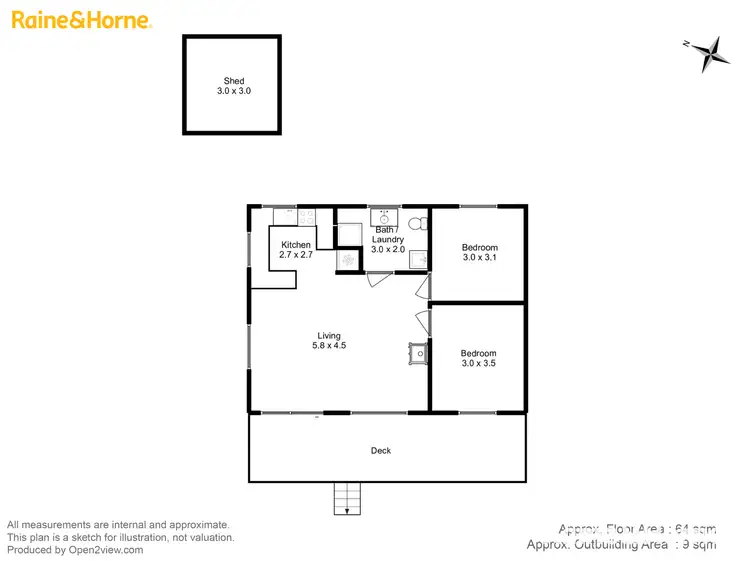 Floorplan of Homely house listing, 13 Arnott Street, Dodges Ferry TAS 7173