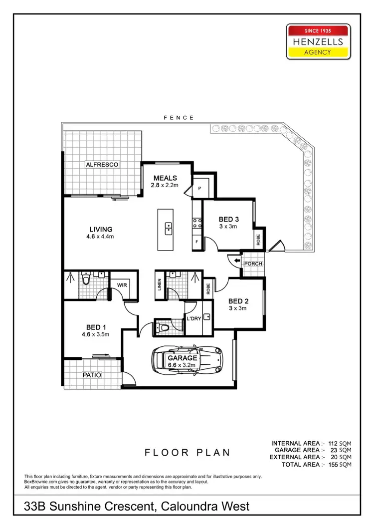 Floorplan of Homely house listing, 33B Sunshine Crescent, Caloundra West QLD 4551