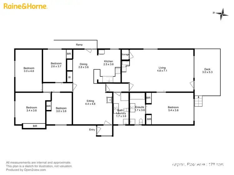 Floorplan of Homely house listing, 59 Montagu Bay Road, Montagu Bay TAS 7018