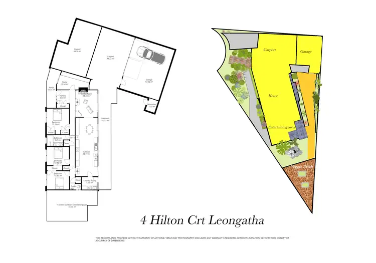 Floorplan of Homely house listing, 4&5 Hilton Court, Leongatha VIC 3953