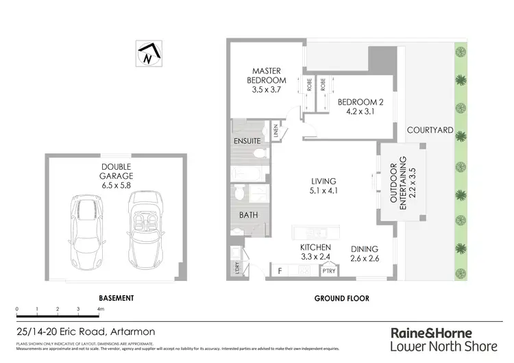 Floorplan of Homely apartment listing, 25/14-20 Eric Road, Artarmon NSW 2064