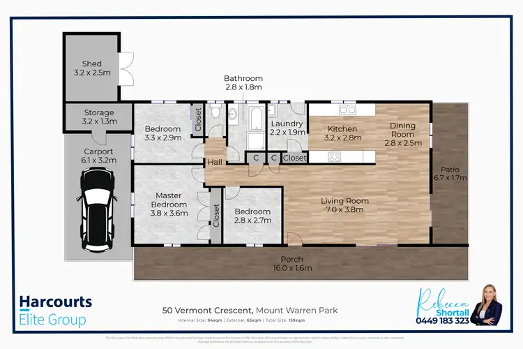 Floorplan of Homely house listing, 50 Vermont Crescent, Mount Warren Park QLD 4207