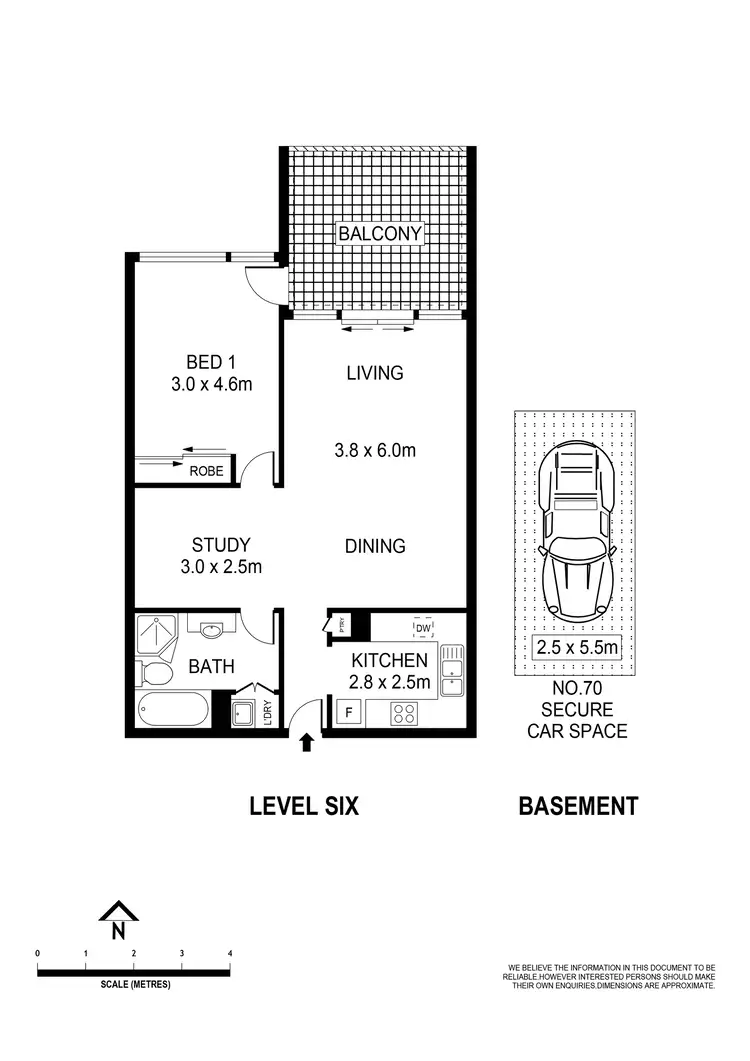Floorplan of Homely apartment listing, 26/555 Princes Highway, Rockdale NSW 2216