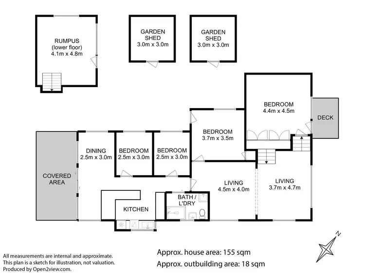 Floorplan of Homely house listing, 7 Midden Road, Primrose Sands TAS 7173