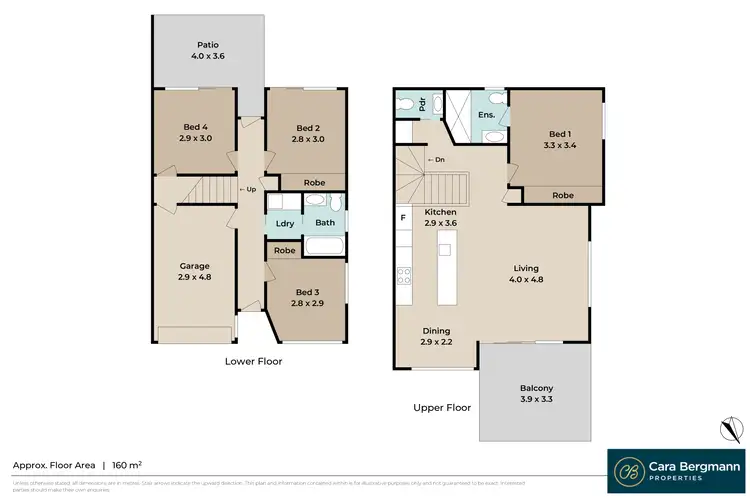 Floorplan of Homely townhouse listing, 50/31 Matthew Street, Carseldine QLD 4034