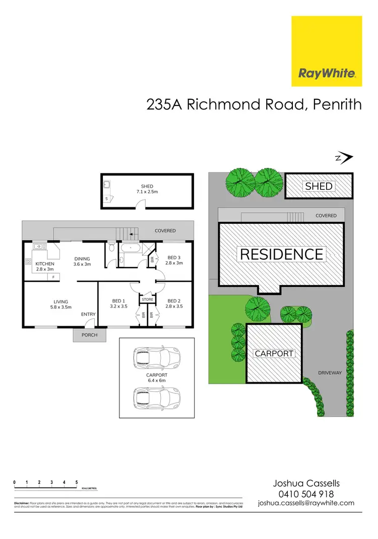 Floorplan of Homely house listing, 235A Richmond Road, Penrith NSW 2750