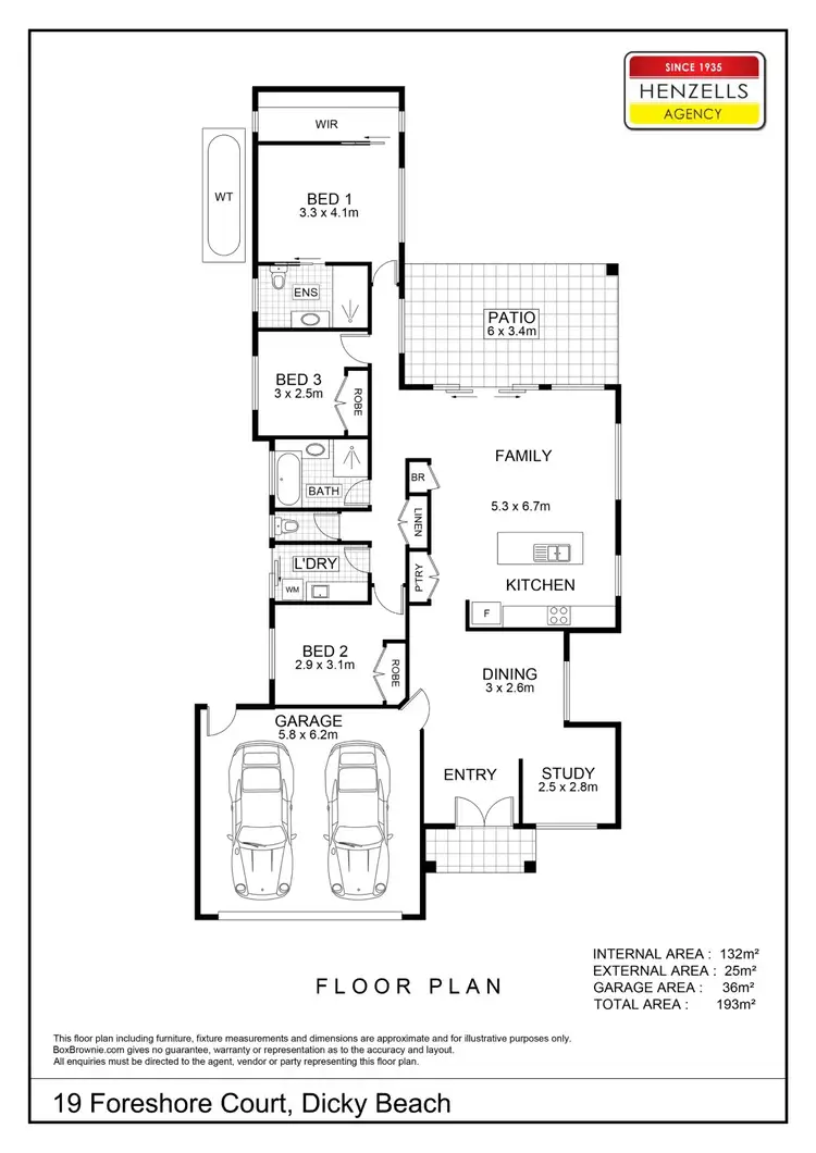Floorplan of Homely house listing, 19 Foreshore Court, Dicky Beach QLD 4551