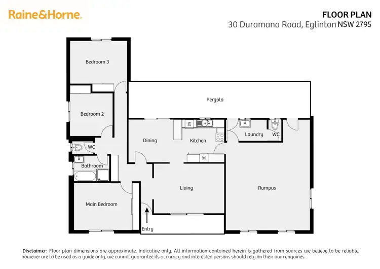 Floorplan of Homely house listing, 30 Duramana Road, Eglinton NSW 2795
